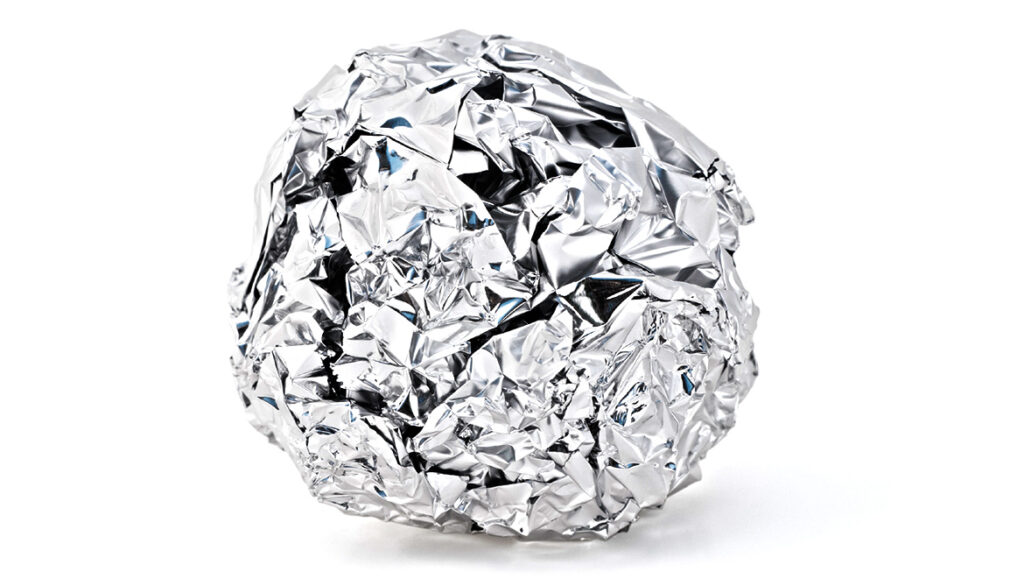 foil ball dryer hack