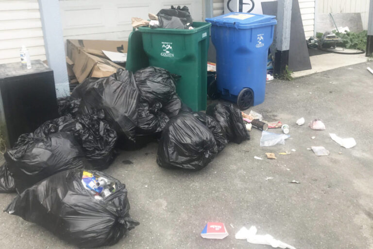 garbage pile canada